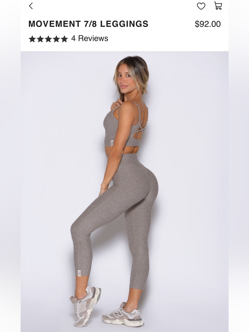 Bombshell sportswear movement 7/8 leggings